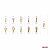 Set 750 conectori terminali pentru circuite electrice Set 750 conectori terminali pentru circuite electrice