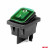 Intrerupator On/Off, 12/24V, dreptunghiular, waterproof, iluminat culoare Verde, destinatie auto, utilitare, Off-Road, ATV, SSV, QUAD Intrerupator On/Off, 12/24V, dreptunghiular, waterproof, iluminat culoare Verde, destinatie auto, utilitare, Off-Road, ATV, SSV, QUAD