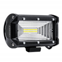 Proiector LED pentru Off-Road, ATV, SSV, putere 72W, culoare 6500K, tensiune 9-36V, dimensiuni 135 x 75 x 55 mm Proiector LED pentru Off-Road, ATV, SSV, putere 72W, culoare 6500K, tensiune 9-36V, dimensiuni 135 x 75 x 55 mm