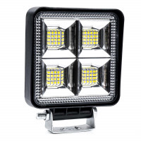 Proiector LED pentru Off-Road, ATV, SSV, putere 192W, culoare 6500K, tensiune 9-36V, dimensiuni 110 x 110 x 35 mm Proiector LED pentru Off-Road, ATV, SSV, putere 192W, culoare 6500K, tensiune 9-36V, dimensiuni 110 x 110 x 35 mm