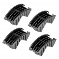 Set 4 x Coltare de protectie pentru curele de asigurare marfa de 25mm, AVX-AM03573 Set 4 x Coltare de protectie pentru curele de asigurare marfa de 25mm, AVX-AM03573