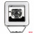 Proiector LED cu Angel Eye model AWL57, pozitie, semnalizare, faza lunga/scurta, pentru Off-Road, ATV, SSV, putere 45W, 8000lm, tensiune 9-36V, dimensiuni 114,5 x 114,5 x 51 mm