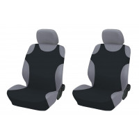 Huse auto tip maiou fata negru 2 buc Huse auto tip maiou fata negru 2 buc