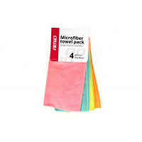 Set lavete microfibre 4 buc 30x30 cwash-02 Set lavete microfibre 4 buc 30x30 cwash-02