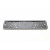 Suport numar inmatriculare INOX + finisaj CARBON, LPF 002