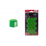 Set capace prezoane 17 mm, culoare Verde