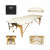 Masa de masaj pliabila, 2 zone, cadru lemn, spuma 5cm, inaltime 55-76cm, piele ecologica, dimensiuni 60x213cm, culoare Crem Masa de masaj pliabila, 2 zone, cadru lemn, spuma 5cm, inaltime 55-76cm, piele ecologica, dimensiuni 60x213cm, culoare Crem