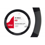Husa volan negru + gri SWC-05-M (37-39cm)