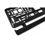 Suport numar inmatriculare negru 52.3 x 11cm