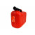 Canistra din plastic pentru combustibil rosie 20L Canistra din plastic pentru combustibil rosie 20L