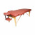 Masa de masaj pliabila, 2 zone, cadru lemn, spuma 5cm, inaltime 55-76cm, piele ecologica, dimensiuni 60x213cm, culoare Burgundy Masa de masaj pliabila, 2 zone, cadru lemn, spuma 5cm, inaltime 55-76cm, piele ecologica, dimensiuni 60x213cm, culoare Burgundy