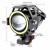 Proiector LED cu Lupa, Angel Eye ALB si Devil Eye RED, alimentare 12V, pentru Off-Road, ATV, SSV, UTV Proiector LED cu Lupa, Angel Eye ALB si Devil Eye RED, alimentare 12V, pentru Off-Road, ATV, SSV, UTV