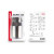 Ornament toba esapament din otel inoxidabil MT 007BC - FUMURIU