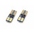 Set becuri auto cu LED CANBUS compatibil T10e W5W 8 SMD Alb 12/24V, destinat competitiilor auto sau off-road Set becuri auto cu LED CANBUS compatibil T10e W5W 8 SMD Alb 12/24V, destinat competitiilor auto sau off-road