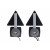 Lampi spate cu magnet pentru remorca 02140