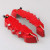 Set 2 ornamente pentru etrieri, marime S, culoare Rosie Set 2 ornamente pentru etrieri, marime S, culoare Rosie