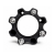 Set 2 buc. Distantiere Roti ATV din Aluminiu Forjat, grosime 50mm, distanta prezoane 4 x 136mm, gaura centrare 120mm, piulite M12 x 1,5