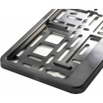 Suport numar inmatriculare din plastic, calitate Premium, culoare GRAFIT