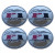 Set 4 buc. ornament central janta, model Set 4 buc. ornament central janta, model
