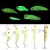 Set Vobler 5 piese Fluorescent pentru pesti pradatori, AVX-AG103C Set Vobler 5 piese Fluorescent pentru pesti pradatori, AVX-AG103C