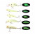 Set Vobler 5 piese Fluorescent pentru pesti pradatori, AVX-AG103C Set Vobler 5 piese Fluorescent pentru pesti pradatori, AVX-AG103C