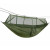 Hamac turistic din nylon cu plasa de tantari, culoare verde, dimensiuni 260 cm x 140 cm