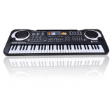 Orga electronica cu 61 de clape si microfon pentru copii (Keyboard, Pian electronic)