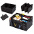 Organizator portbagaj auto cu 9 buzunare, 55 x 38 x 26cm, culoare neagra