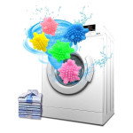 Set 5 bile anti-scamosare si inmuiere a rufelor, pentru masina de spalat