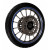 Set 16 ornamente Reflectorizante pentru jante auto, moto, culoare Albastra