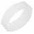 Set 16 ornamente Reflectorizante pentru jante auto, moto, culoare Argintiu