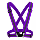 Ham bretele reflectorizante, culoare Violet