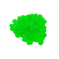 Set 100 pietre decorative fluorescente, culoare Verde, AVX-AG653B Set 100 pietre decorative fluorescente, culoare Verde, AVX-AG653B