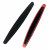 Set 2 bandouri de protectie bara, culoare Negru, finisaj Carbon