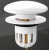 Dop scurgere chiuveta, universal, deschidere cu click, material oțel, diametru exterior 66 mm, culoare Alba