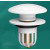 Dop scurgere chiuveta, universal, deschidere cu click, material oțel, diametru exterior 66 mm, culoare Alba
