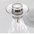 Dop scurgere chiuveta, universal, deschidere cu click, material oțel, diametru exterior 62 mm, culoare Argintiu Dop scurgere chiuveta, universal, deschidere cu click, material oțel, diametru exterior 62 mm, culoare Argintiu