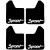 Set 4 Aparatori Noroi SPORT din cauciuc pentru autoturisme, universale,  model Sport, dimensiune 30 x 23cm
