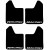 Set 4 Aparatori Noroi SPORT din cauciuc pentru autoturisme, universale,  model Racing, dimensiune 30 x 23cm