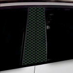 Set 2 stickere decorative pentru stalpii usilor, print autoadeziv de inalta rezolutie, dimensine 2 buc x 50 x 22 cm , cod: AVX-SSU-05