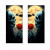 Set 2 stickere decorative pentru stalpii usilor, print autoadeziv de inalta rezolutie, dimensine 2 buc x 50 x 22 cm , cod: AVX-SSU-08
