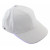 Sapca de tip baseball, cu cozoroc iluminat RGB, culoare Alba, marime universala, reglabila