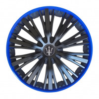 Set 4 capace roti VELAR Pulse Blue, design Sport cu accente albastre, ABS rezistent, Universal, pentru jante R16 Set 4 capace roti VELAR Pulse Blue, design Sport cu accente albastre, ABS rezistent, Universal, pentru jante R16