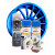 Kit complet reparatie si vopsire jante culoare Albastru Fluorescent, V2 Kit complet reparatie si vopsire jante culoare Albastru Fluorescent, V2