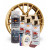 Kit complet reparatie si vopsire jante culoare Auriu Metalic, V4