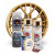 Kit complet reparatie si vopsire jante culoare Auriu Metalic, V2