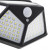Lampa Solara LED cu senzor crepuscular si senzor de miscare Lampa Solara LED cu senzor crepuscular si senzor de miscare