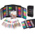 Set 242 piese, Pixuri cu gel multicolor + Rezerve + Carte de colorat + Penar Set 242 piese, Pixuri cu gel multicolor + Rezerve + Carte de colorat + Penar