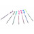 Set 25 piese, Pixuri cu gel multicolor cu sclipici (glitter)