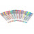 Set 25 piese, Pixuri cu gel multicolor cu sclipici (glitter)
